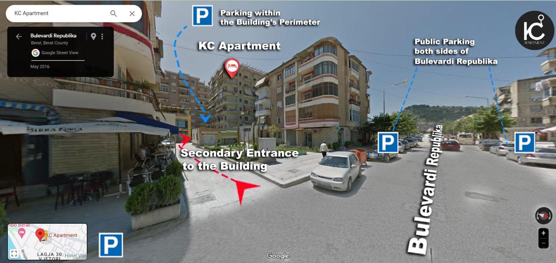 Kc Apartment Berat Exteriör bild