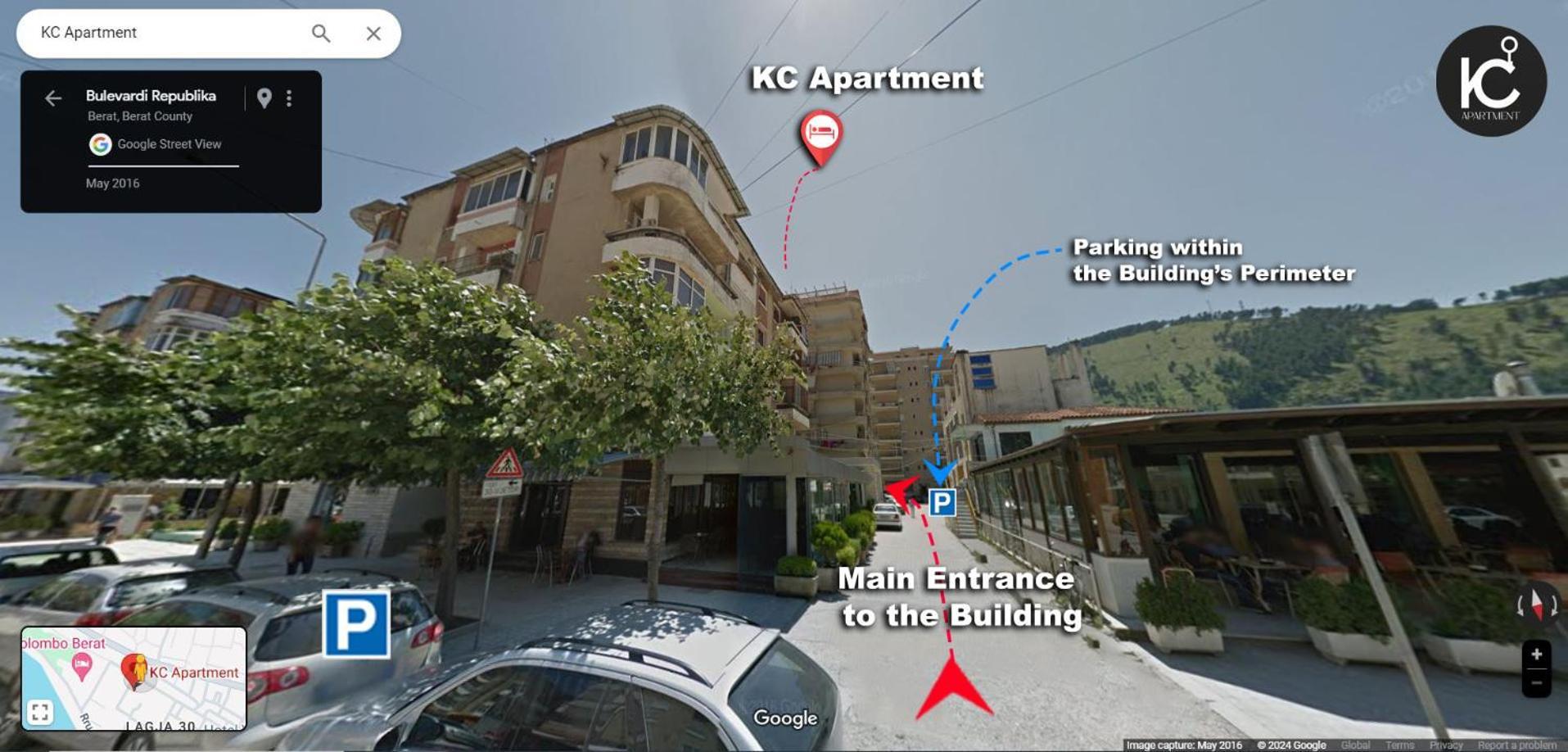 Kc Apartment Berat Exteriör bild